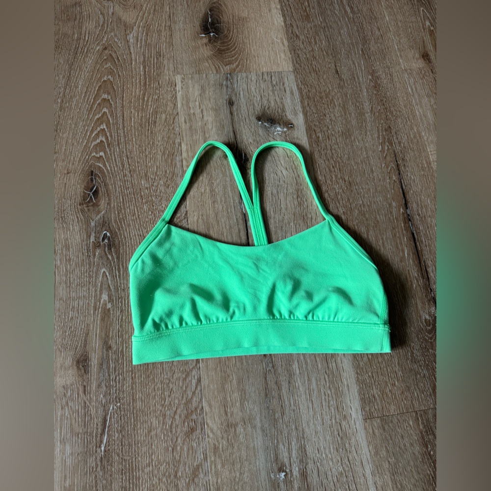 Lululemon Athletica Bright Green Bikini Top